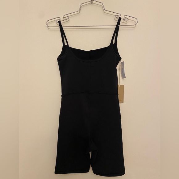 ARITZIA WILFRED FREE DIVINITY ROMPER 7” SIZE XTRA SMALL BLACK - Picture 2 of 5